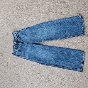 Abercrombie Kids High Rise Wide Leg Jeans Size 9/10